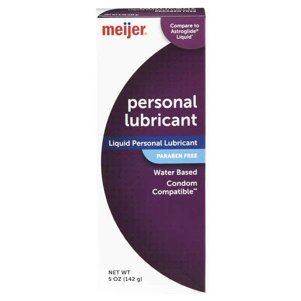 slide 1 of 1, Meijer Personal Liquid Lubricant, 5 oz
