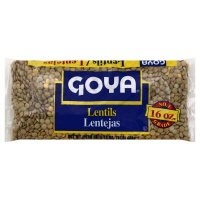 slide 1 of 5, Goya Lentils 4 lb, 4 lb