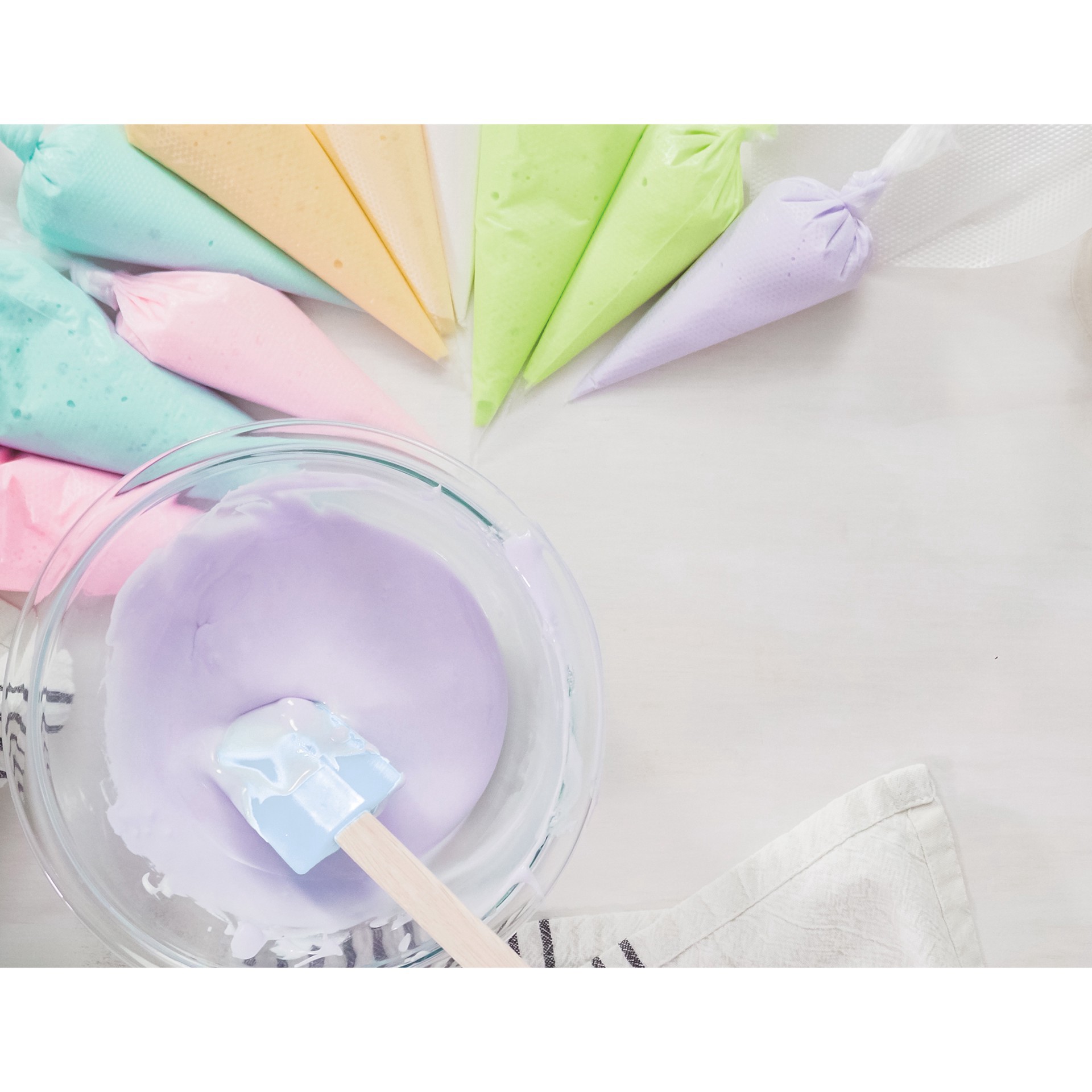 slide 2 of 3, 8" Disposable Decorating Bags, 24ct. By Makery, 24 ct