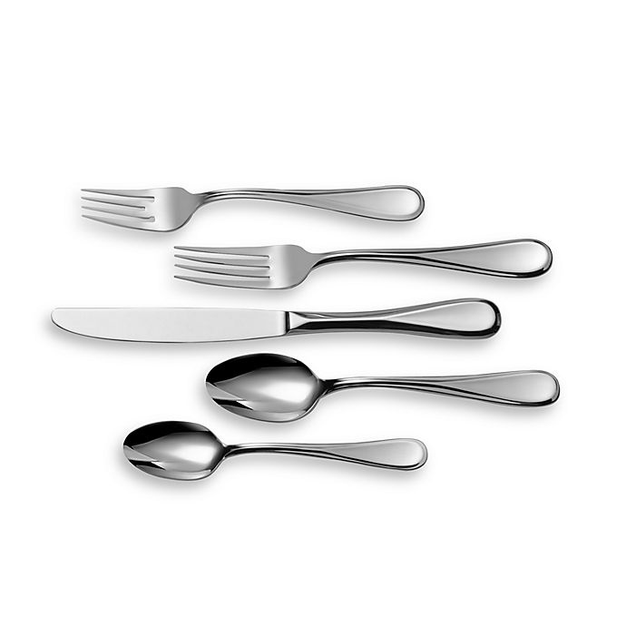 slide 1 of 1, Mikasa Bravo Flatware Set, 65 ct