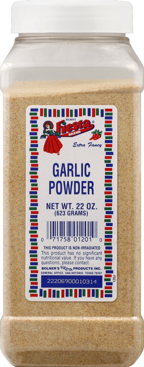 slide 2 of 4, Fiesta Garlic Powder 22 oz, 22 oz