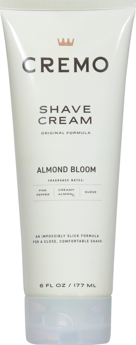 slide 12 of 13, Cremo Almond Bloom Shave Cream 6 fl oz, 6 fl oz