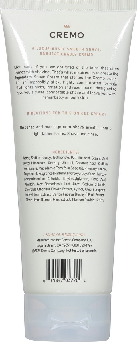 slide 10 of 13, Cremo Almond Bloom Shave Cream 6 fl oz, 6 fl oz