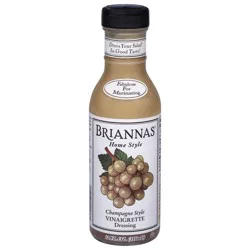 BRIANNAS Home Style Champagne Style Vinaigrette Dressing 12 fl oz