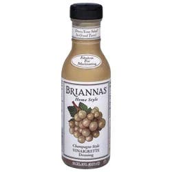 BRIANNAS Home Style Champagne Style Vinaigrette Dressing 12 fl oz