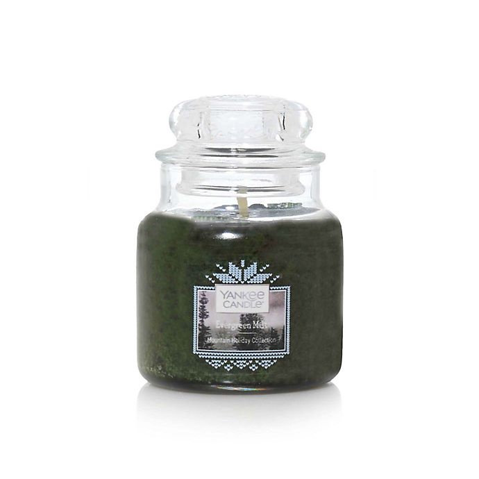 slide 1 of 1, Yankee Candle Evergreen Mist Small Classic Jar Candle, 1 ct