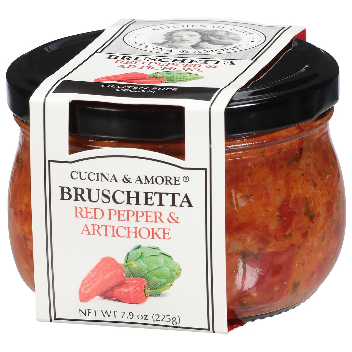 slide 9 of 13, Cucina & Amore Red Pepper & Artichoke Bruschetta 7.9 oz, 7.9 oz