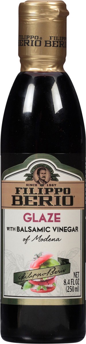 slide 6 of 9, Filippo Berio Glaze With Balsamic Vinegar Of Modena, 8.4 fl oz