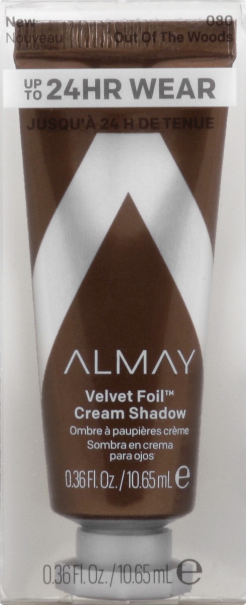 slide 5 of 6, Almay Velvet Foil Cream Shadow, Out Of The Woods, 0.36 fl oz