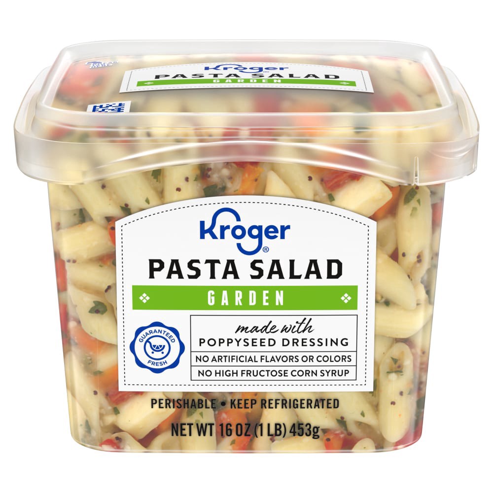 slide 1 of 3, Kroger® Garden Pasta Salad With Poppy Seed Dressing, 16 oz