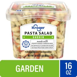 Kroger Garden Pasta Salad With Poppy Seed Dressing