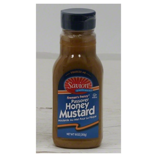 slide 1 of 1, Savion Passover Honey Mustard, 10 oz