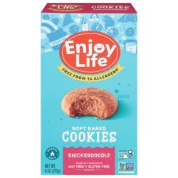 Enjoy Life Gluten Free Soft Baked Cookies Snkrdoodl