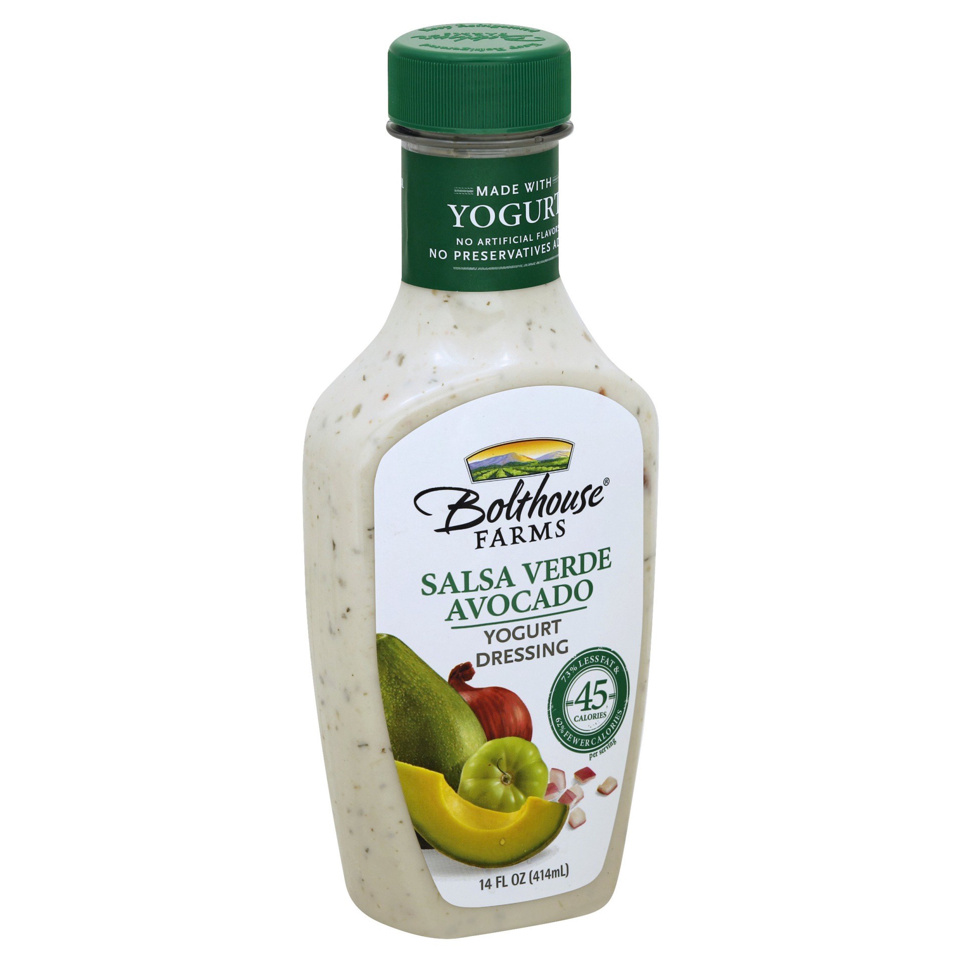 slide 1 of 11, Bolthouse Farms Salsa Verde Avocado Yogurt Dressing, 14 fl oz