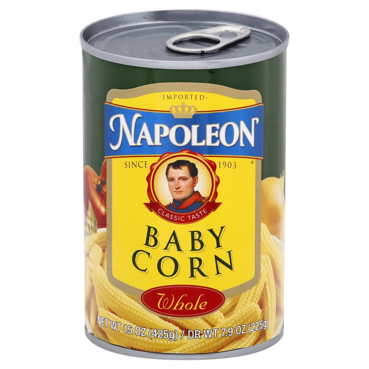 slide 4 of 13, Napoleon Whole Baby Corn 15 oz, 15 oz