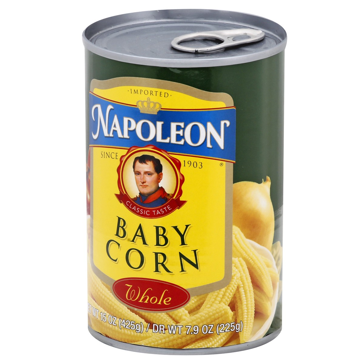 slide 3 of 13, Napoleon Whole Baby Corn 15 oz, 15 oz
