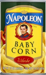 Napoleon Whole Baby Corn 15 oz