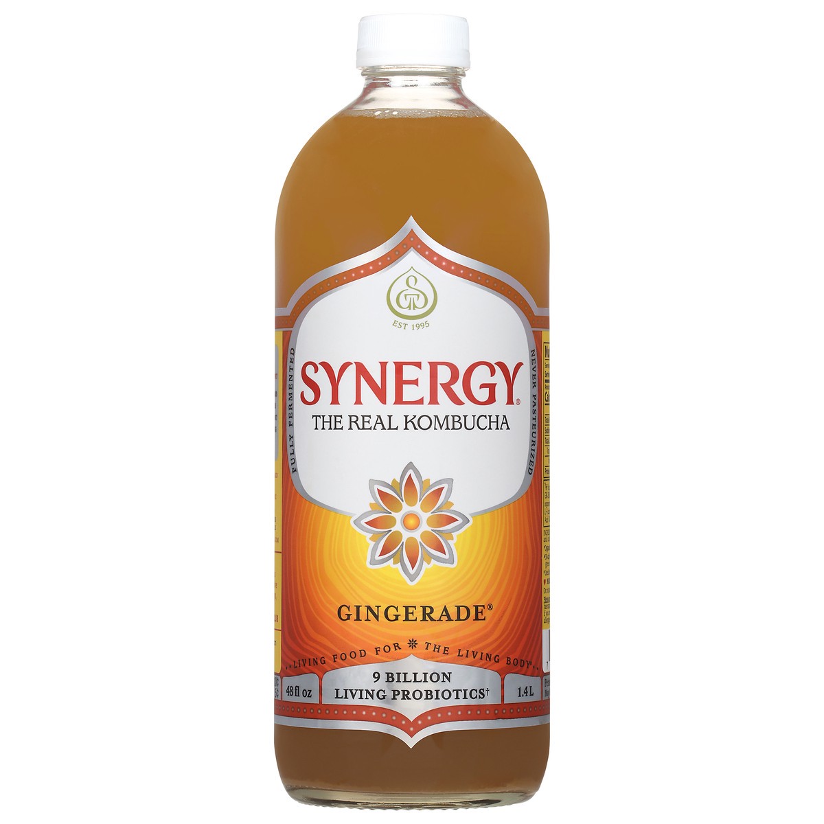 slide 1 of 3, GT's Gingerade Kombucha 48 fl oz, 48 fl oz