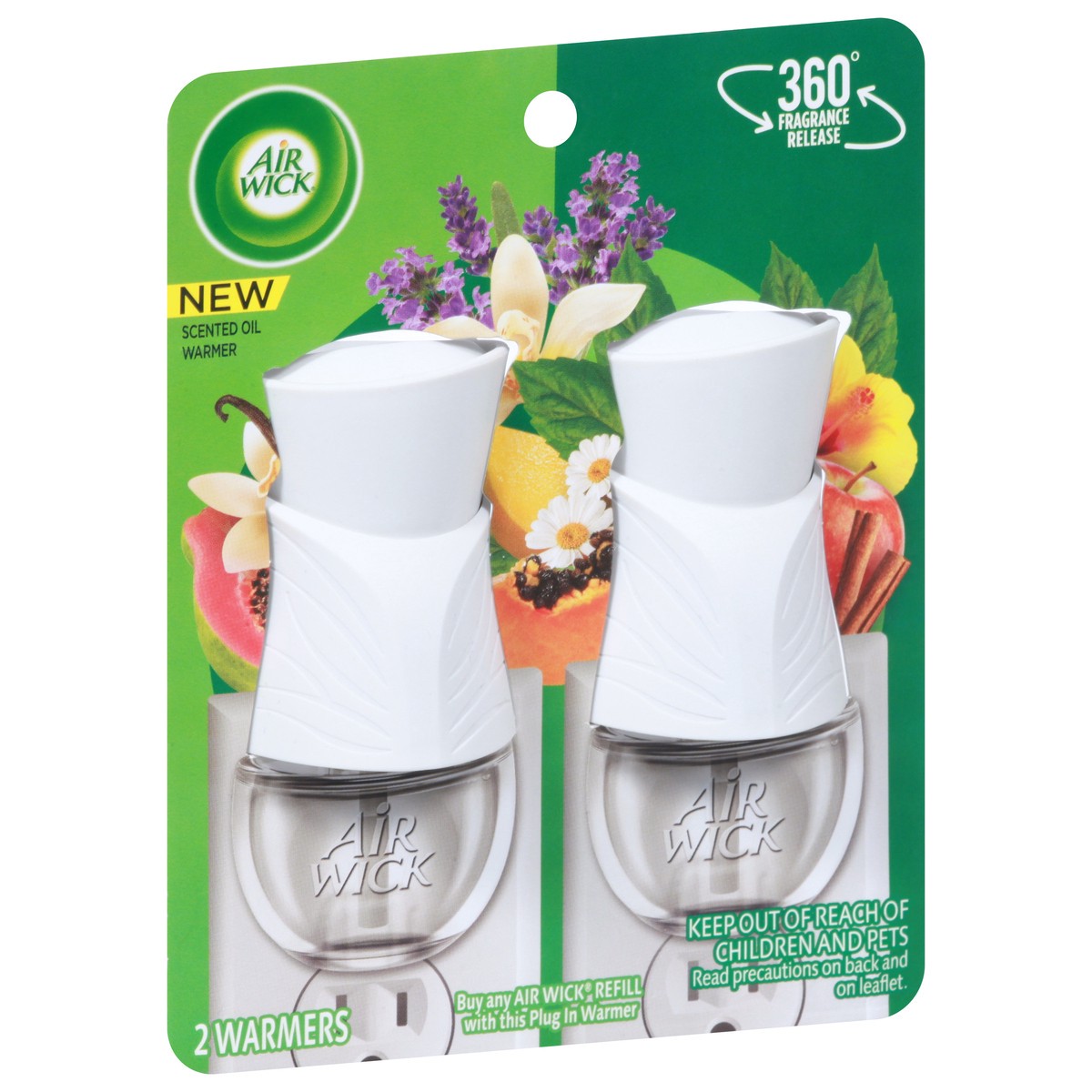 slide 5 of 12, Air Wick Scented Oil Warmer 2 ea, 2 ct