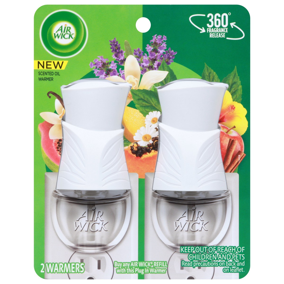 slide 8 of 12, Air Wick Scented Oil Warmer 2 ea, 2 ct