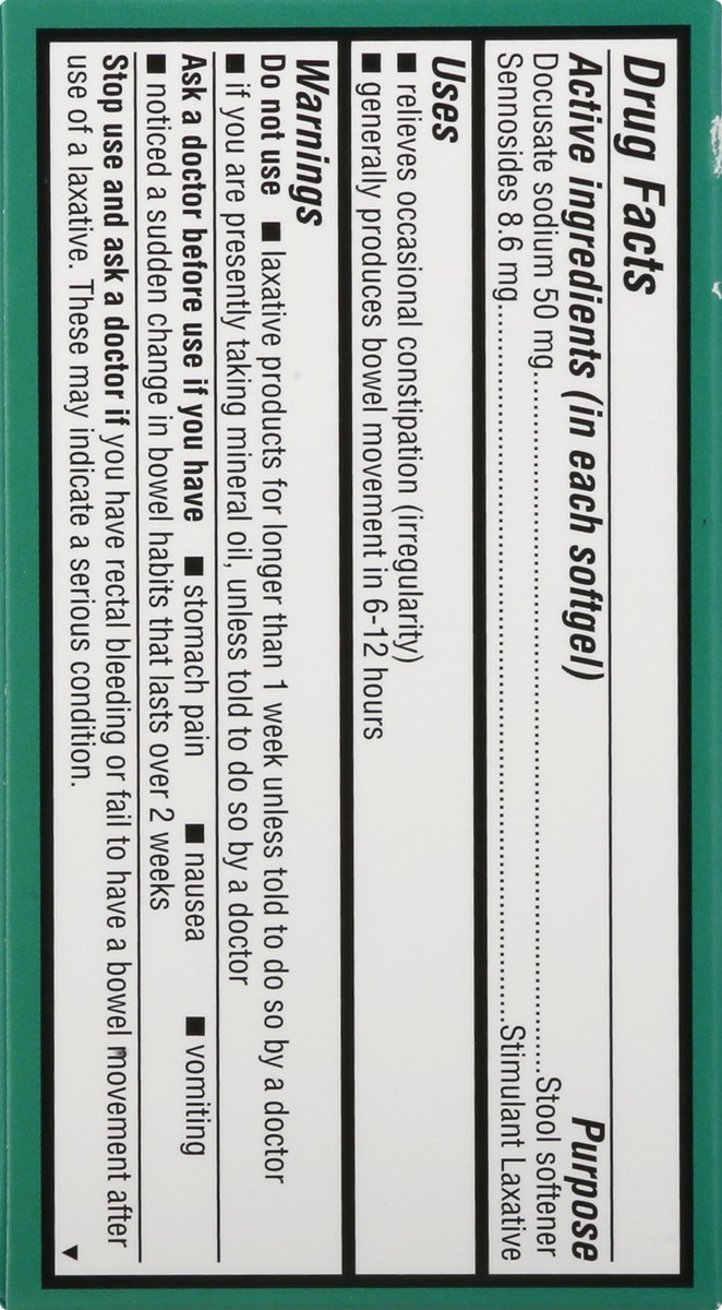 slide 10 of 11, CVS Health Stool Softener Plus Stimulant Laxative Softgels, 60 Ct, 60 ct