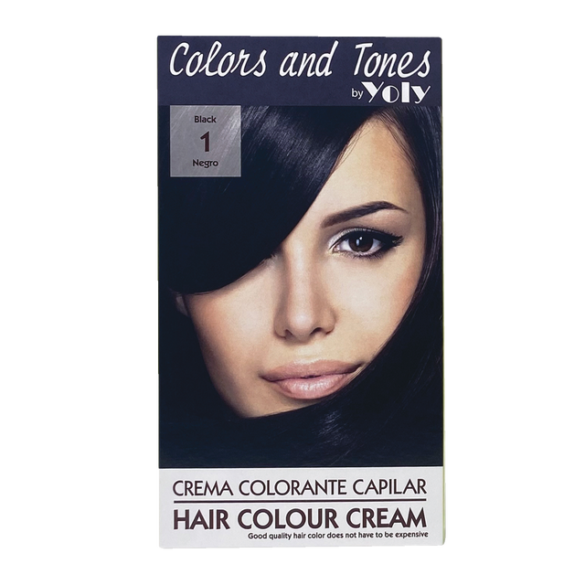 slide 1 of 1, Yoly Colors&Tones Permanent Hair Colour Cream #6.93Goldnchoc, 1 ct