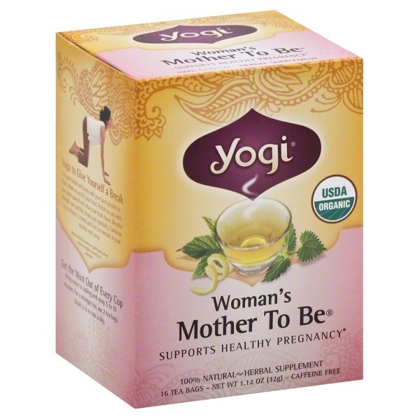 slide 1 of 1, Yogi Organic Woman's Mother To Be Caffeine Free Tea Bags, 16 ct