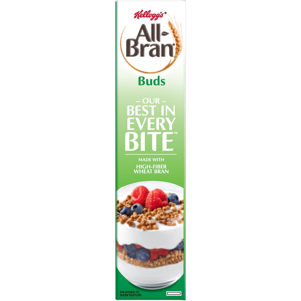 slide 2 of 3, Kellogg's All-Bran Buds Cereal, 17.7 oz