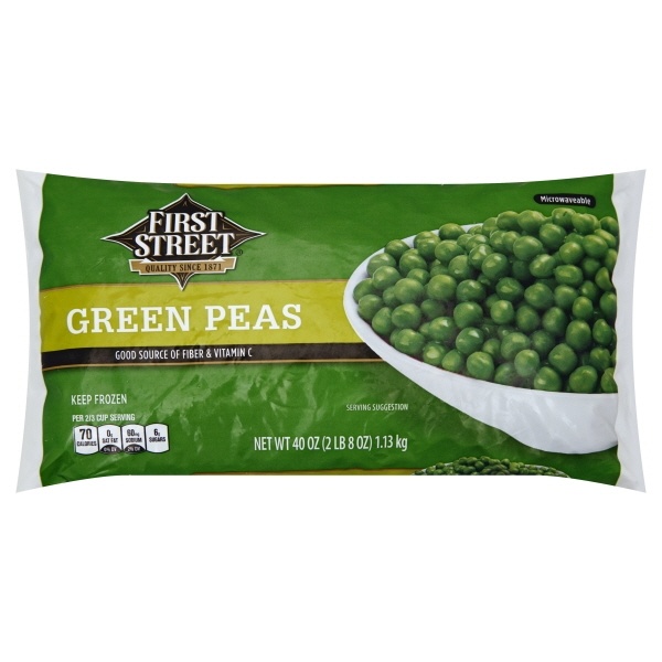 slide 1 of 1, First Street Peas, 2.5 lb