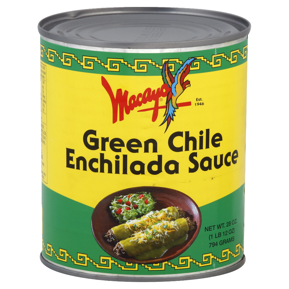 slide 1 of 1, Macayo's Green Chile Enchilada Sauce, 28 oz