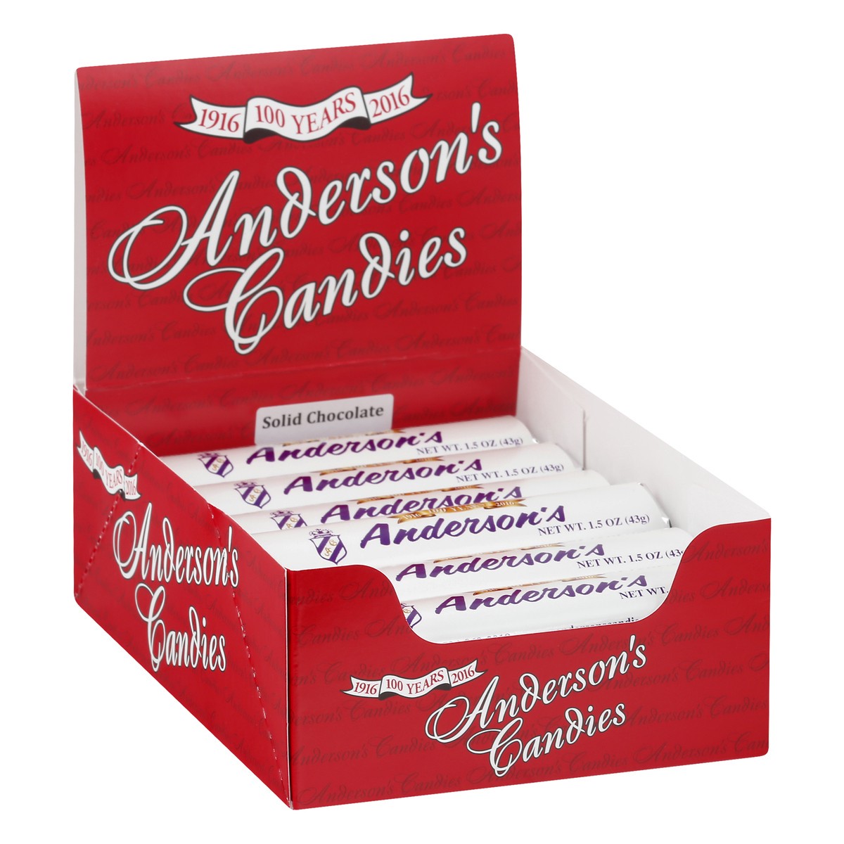 slide 2 of 12, Anderson's Candies Milk Chocolate 1 ea, 1 ea