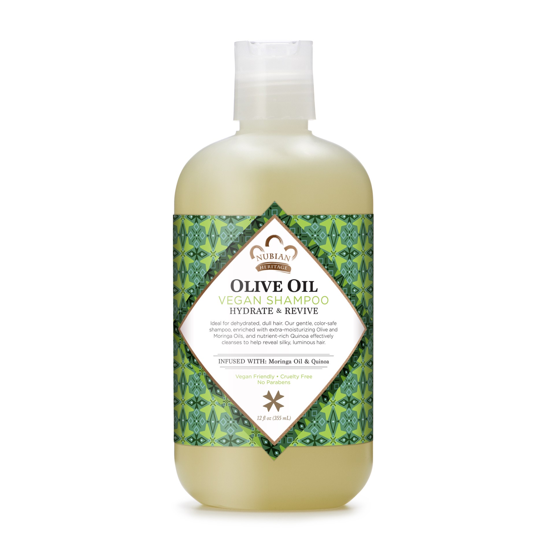 slide 3 of 4, Nubian Heritage Shampoo Olive Oil, 12 oz, 12 oz