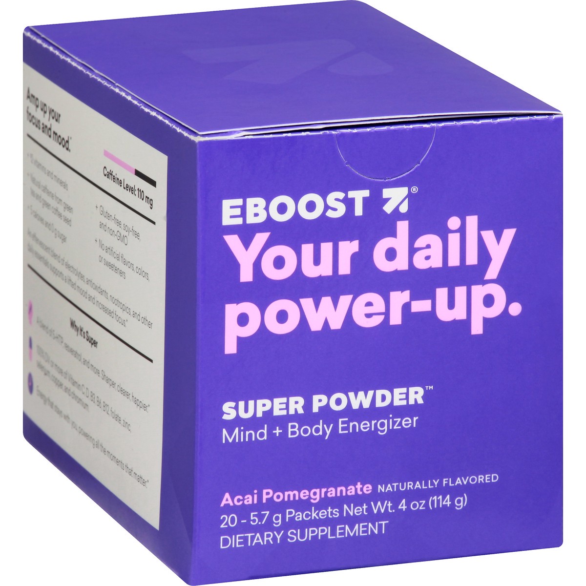 slide 9 of 13, EBOOST Super Powder 20 ea, 20 ct