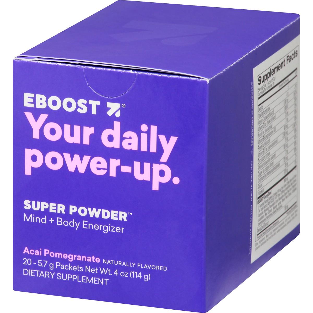 slide 5 of 13, EBOOST Super Powder 20 ea, 20 ct