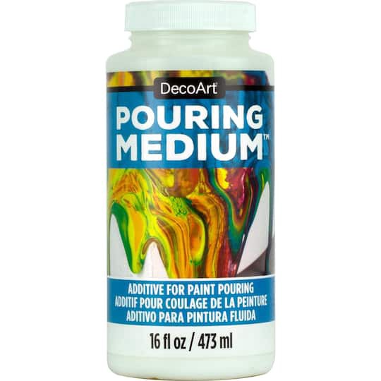 slide 1 of 2, Decoart Pouring Medium, 16 fl oz