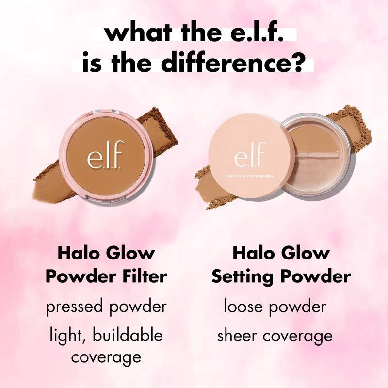 slide 10 of 14, ELF E.L.F Halo Glow Powder Filter, 0.35 oz