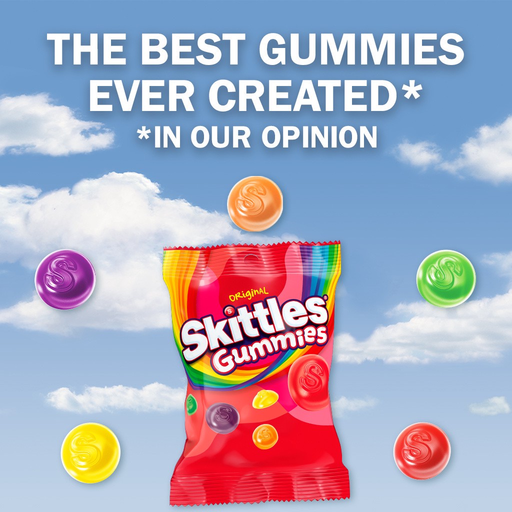 slide 2 of 8, SKITTLES Original Gummy Candy, 5.8 oz Bag, 5.8 oz