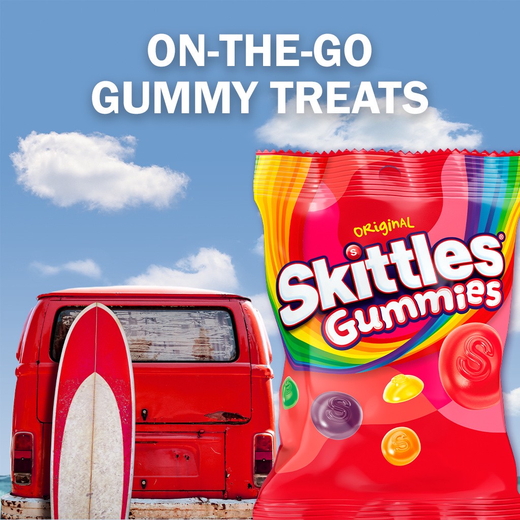 slide 3 of 8, SKITTLES Original Gummy Candy, 5.8 oz Bag, 5.8 oz