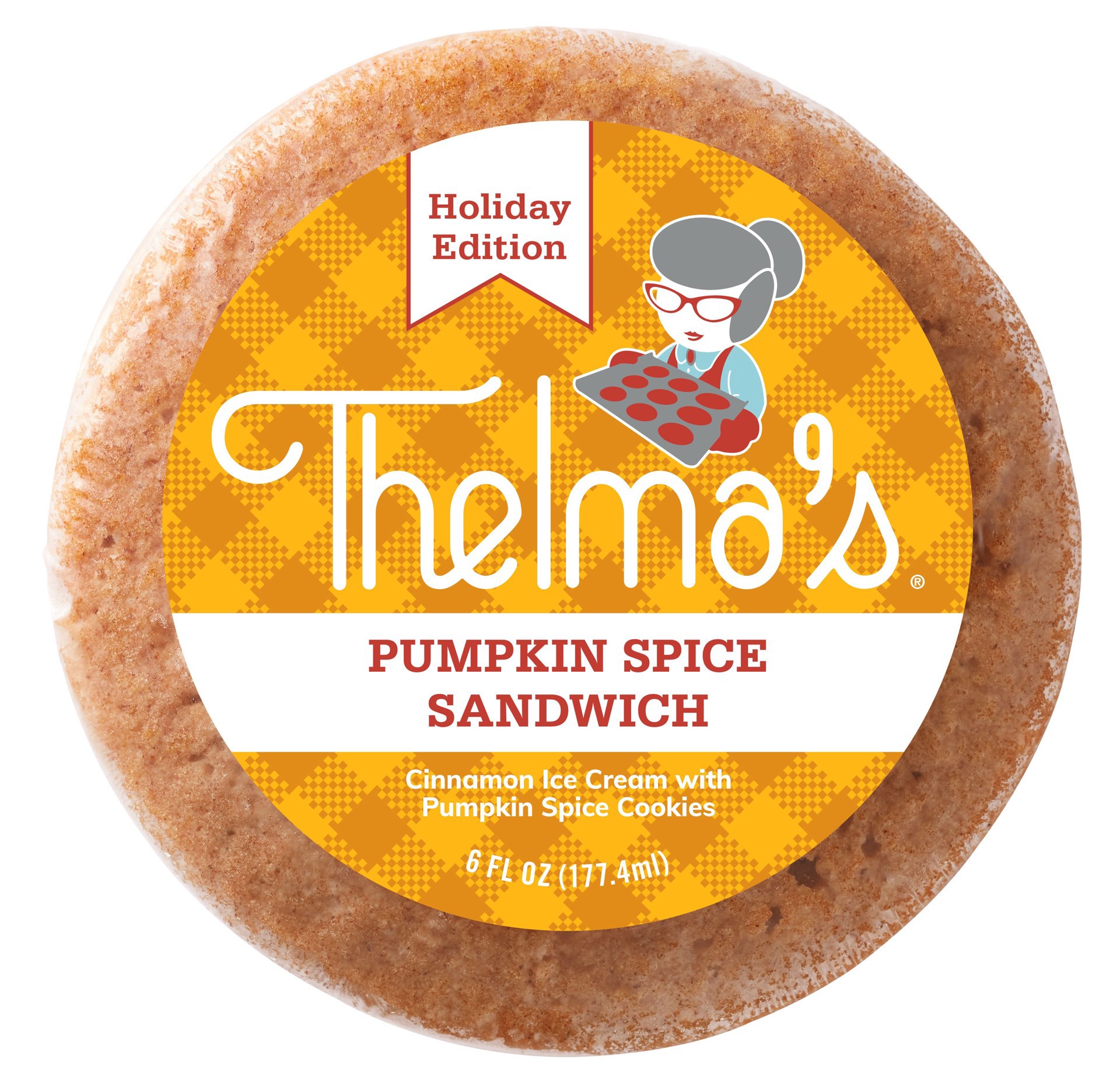 slide 1 of 1, Thelma's Thelma Pumpkin Spice Ice Cream, 5.2 oz