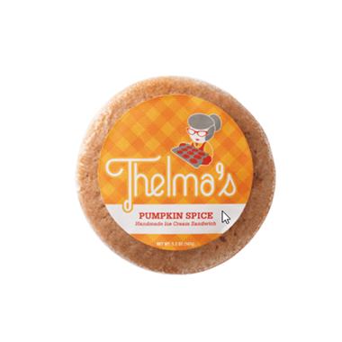 slide 1 of 1, Thelma's Thelma Pumpkin Spice Ice Cream, 5.2 oz