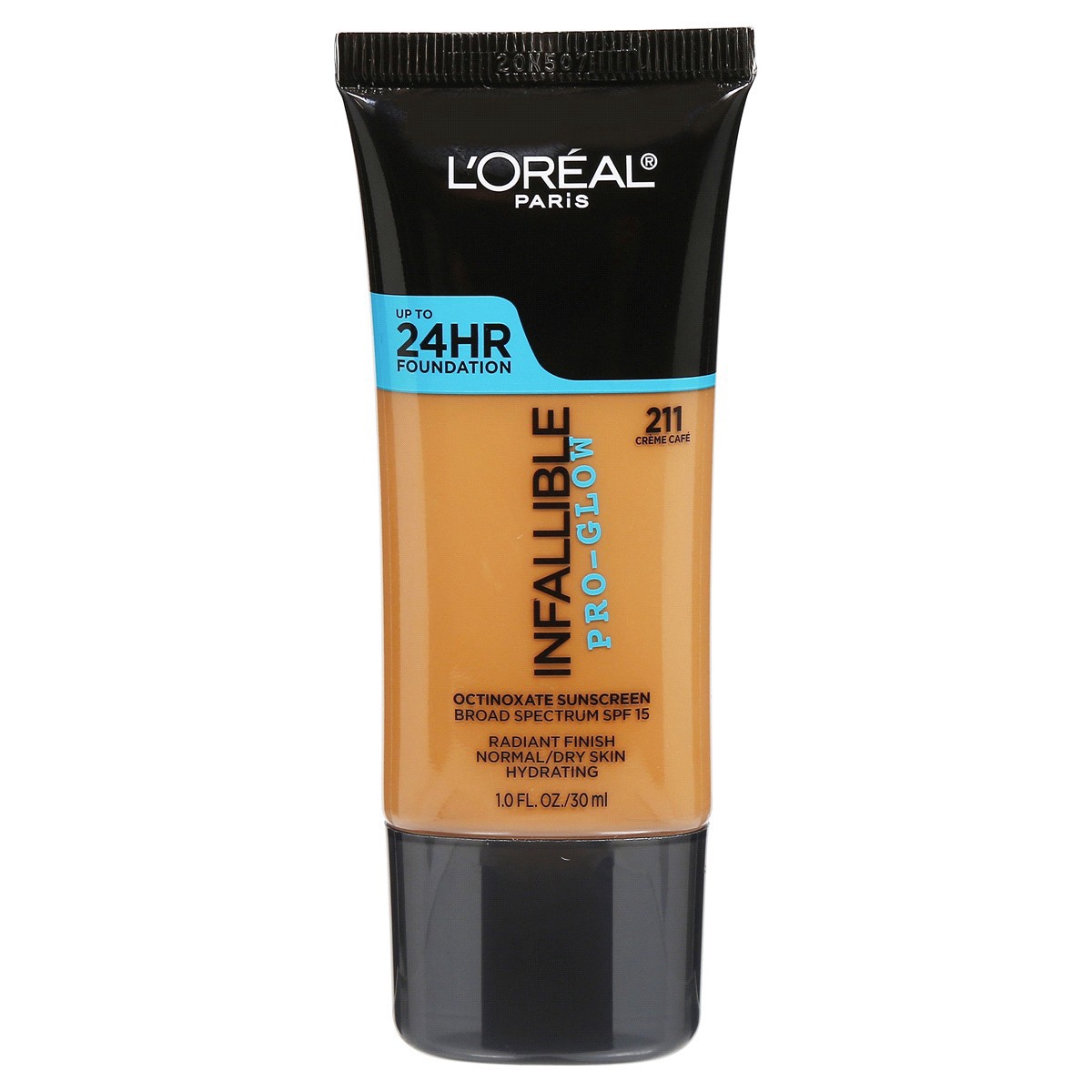 slide 1 of 3, L'oreal Paris Infallible Pro-Glow Spf Foundation 24hr Coverage Creme Cafe - 1 Fl. Oz., 1 fl oz