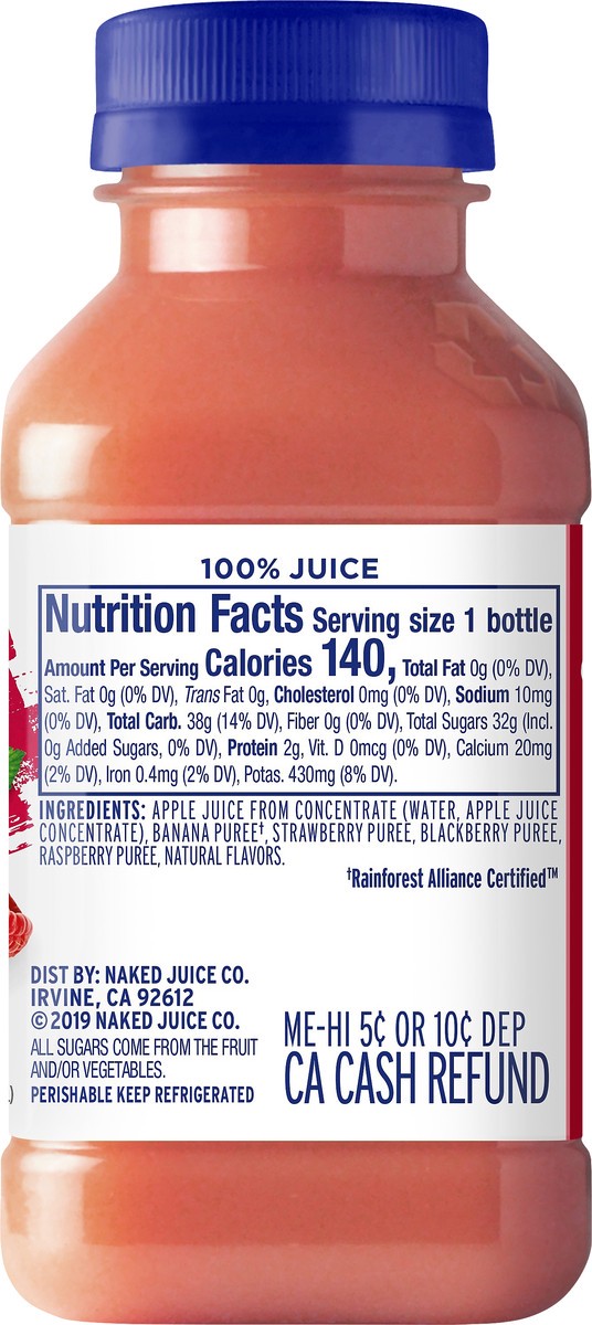 slide 10 of 11, Naked Juice Drink, 10 oz