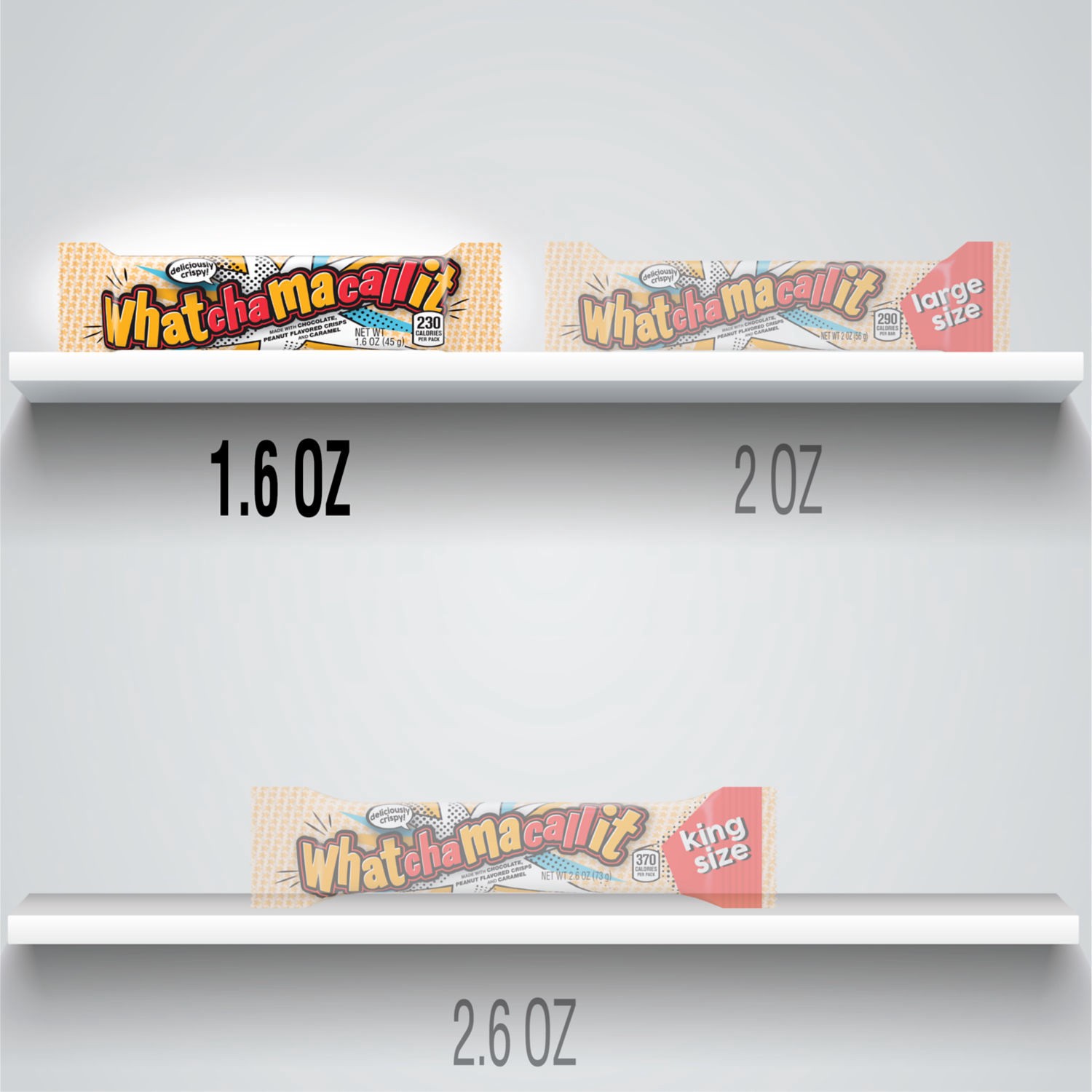 slide 2 of 6, Whatchamacallit Candy Bars 36 ea, 36 ct