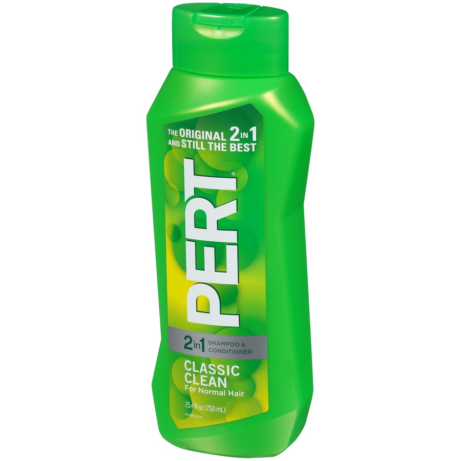 slide 3 of 7, Pert Plus 2-in-1 Shampoo & Conditioner, Classic Clean, 25.4 fl oz