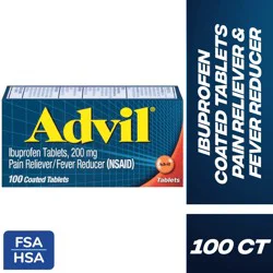 Advil Pain Reliever Fever Reducer Ibuprofen