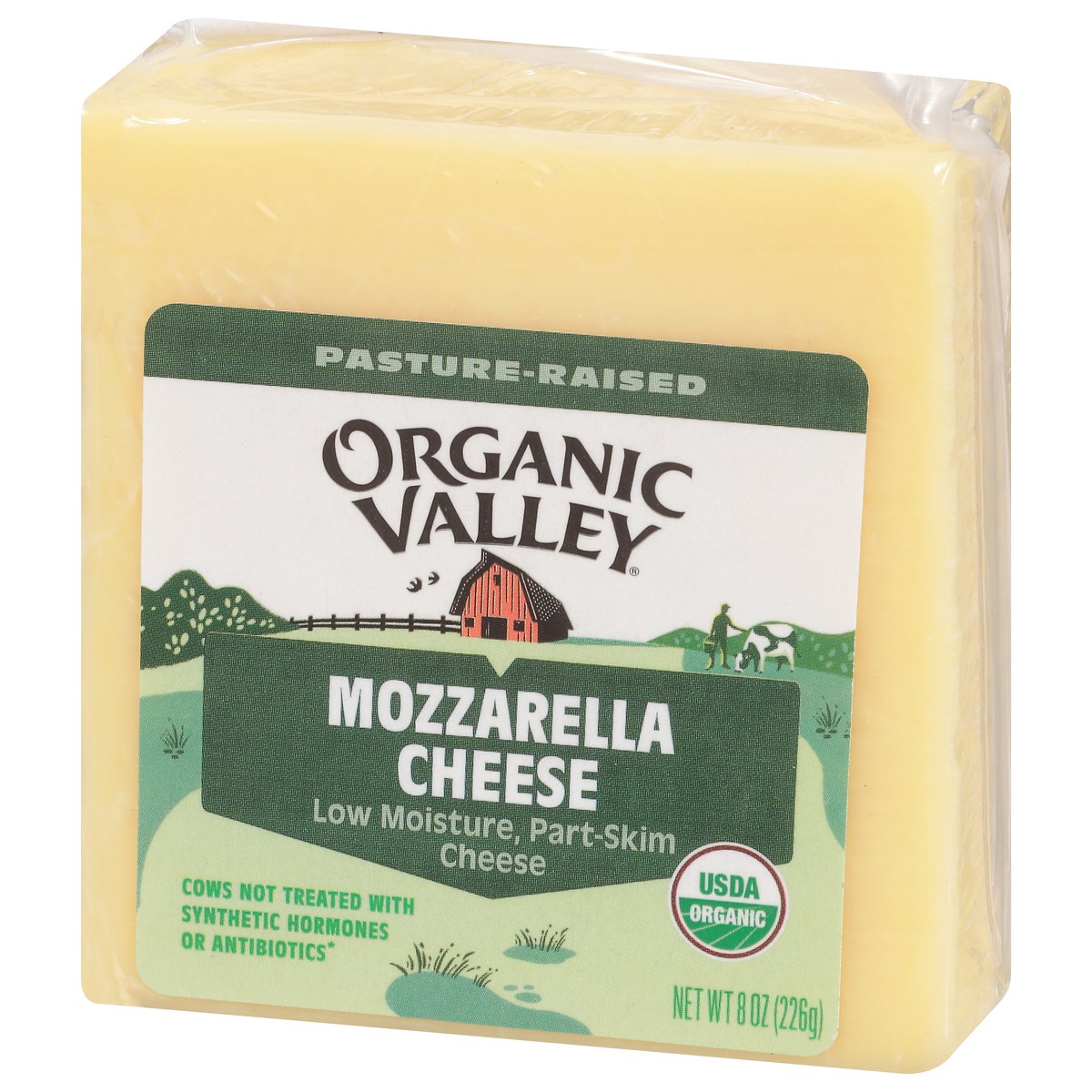 slide 3 of 9, ORGANIC VALLEY Organic Mozzarella Cheese, 8 oz, 8 oz