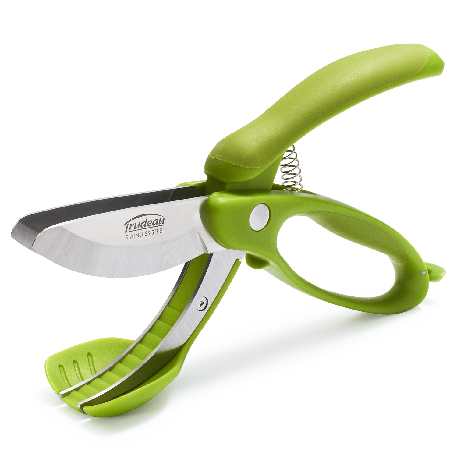 slide 1 of 1, Trudeau Toss And Chop Blades - Green, 1 ct