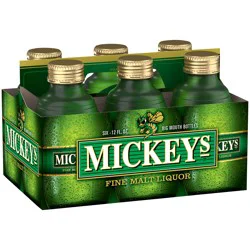 Mickey's has established it's place throughout the years as a fine malt liquor with a full body, moderate bitterness and a fruity aroma Mickey's is the fine malt liquor with a full body.