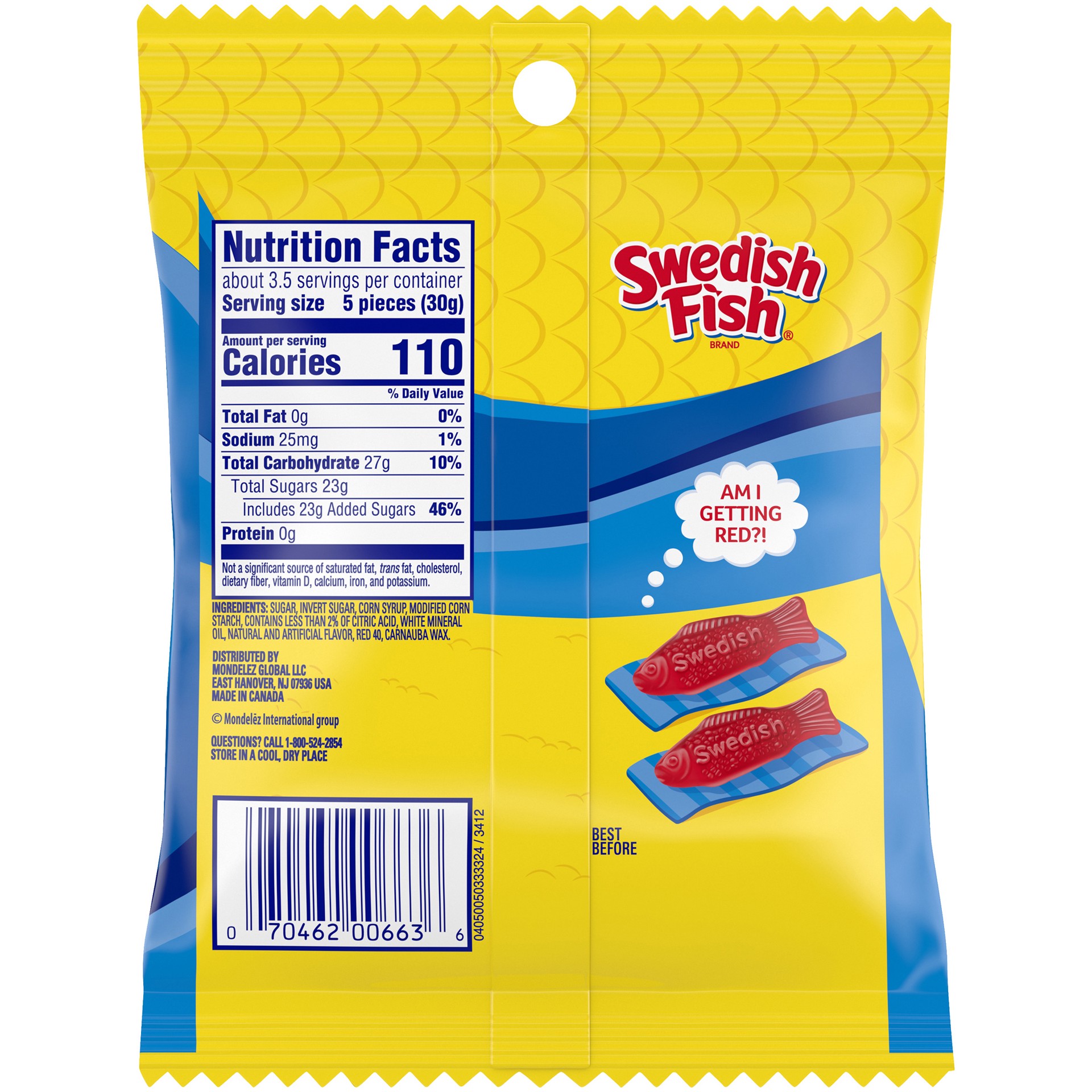 slide 2 of 5, SWEDISH FISH Soft & Chewy Candy, 3.6 oz, 3.6 oz