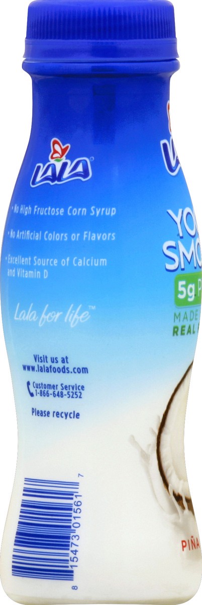 slide 3 of 4, LALA Pina Colada Yogurt Smoothie, 7 fl oz